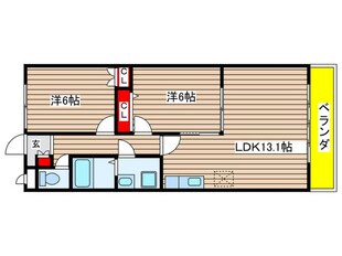 ＣＡＳＡ・Ａの物件間取画像